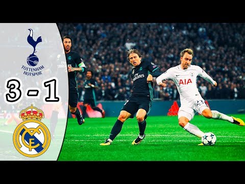 Tottenham vs Real Madrid 3-1 | All Goals & Highlights | UCL 2017/18