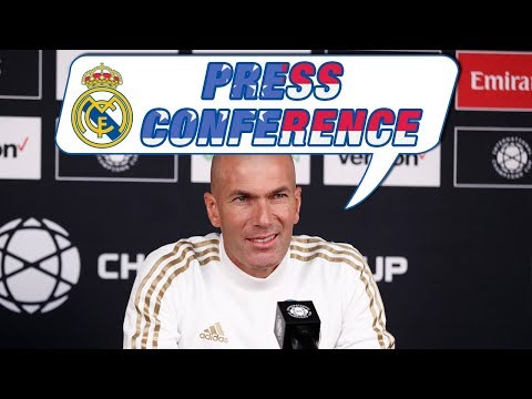 Zidane's press conference before Real Madrid vs Arsenal!