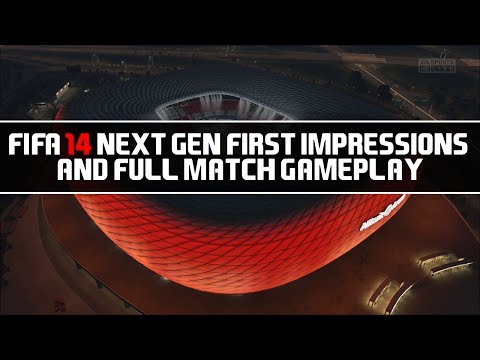 FIFA 14 Next Gen First Impressions & Full Match Gameplay Bayern Munich vs Real Madrid