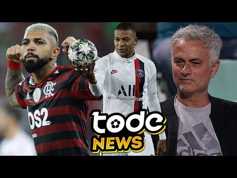 GABIGOL EM DEFINITIVO NO FLAMENGO l MBAPPÉ SAI DO BANCO E MARCA 3 l MOURINHO CONVERSA COM DORTMUND