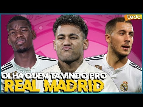 POGBA E NEYMAR VEM ? HAZARD E ERIKSEN CERTOS, JOVIC CANCELADO !!! O NOVO REAL MADRID