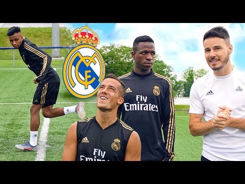 REAL MADRID ACCURACY CHALLENGE! ⚽️?? | FIFA 20 RATINGS!