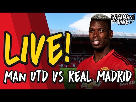 Manchester United 2-1 Real Madrid LIVE | Statman Dave Watchalong