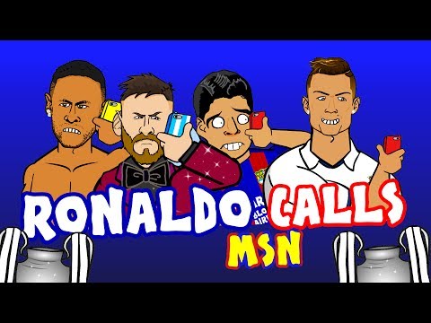 ??RONALDO prank calls MSN before the Champions League Final! ??(Parody)