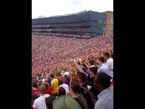 Biggest Mexican Wave in History