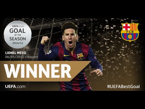 Leo Messi, Goal of the Season Champions League 2014/15