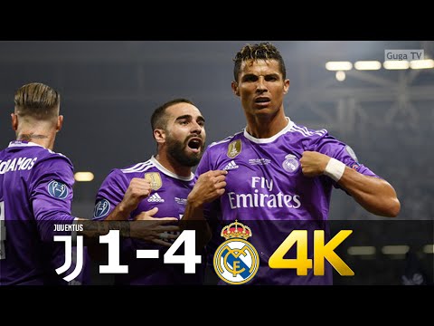 Real Madrid vs Juventus 4-1 – UCL Final 2017 UHD 4k