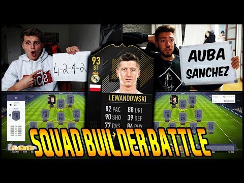 LEWANDOWSKI Real Madrid Transfer SQUAD BUILDER BATTLE vs. Wakez! ⚽? Fifa 18 Ultimate Team Deutsch
