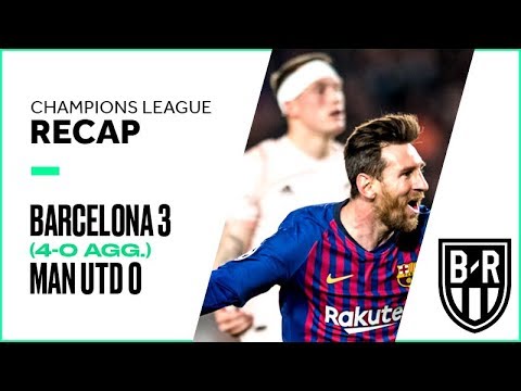 Barcelona 3-0 Manchester United (4-0 agg.): Champions League Recap with Highlights and Goals