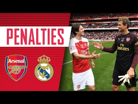 Lehmann scores the winning penalty?! | Arsenal legends v Real Madrid | The Arsenal Foundation