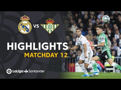 Highlights Real Madrid vs Real Betis (0-0)