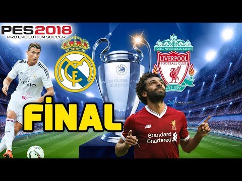 REAL MADRİD-LİVERPOOL ŞAMPİYONLAR LİGİ FİNAL MAÇI | PES 2018