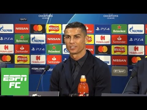 Cristiano Ronaldo press conference for Manchester United vs Juventus in Champions League | ESPN FC