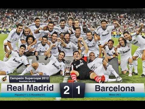Real Madrid vs Barcelona 2-1 | Spanish Super Cup 2012 | All Goals & Highlights HD