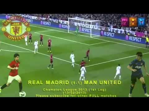 FULL 1st Leg – REAL MADRID vs MAN UNITED 1-1 (13/02/2013) Champion League