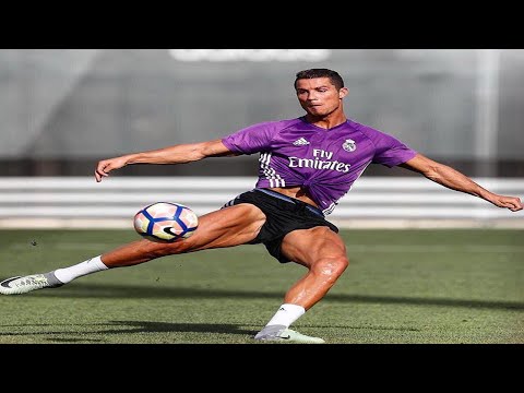 Cristiano Ronaldo Training for Real Madrid 2017 Recovering from injury