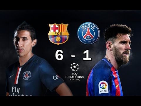 BARCELONA 6 vs PSG 1 – Champions League Octavos Final 2017 – VATICINIO 08/03/2017