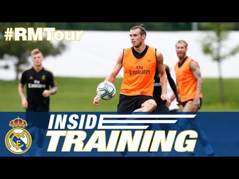 Real Madrid's fifth training day in Montreal!