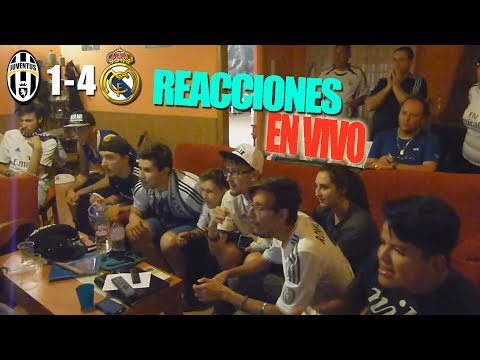 LA DUODÉCIMA!! REACCIONES EN VIVO | JUVENTUS 1-4 REAL MADRID