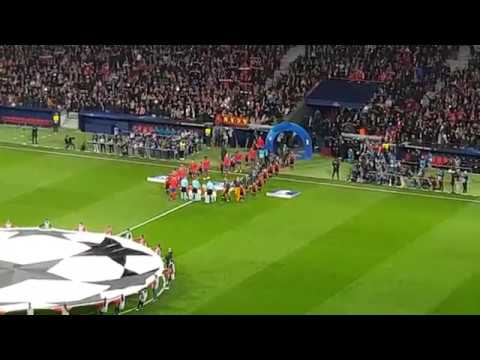 Atlético de Madrid vs Juventus – Mosaico himno