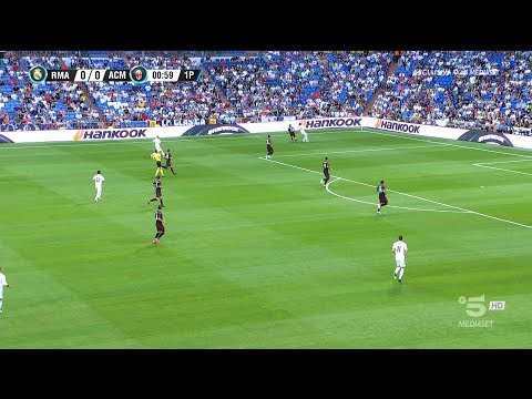 Trofeo Santiago Bernabéu 2018 – Real Madrid vs AC Milan – Full Match – Italian Commentary FULL HD