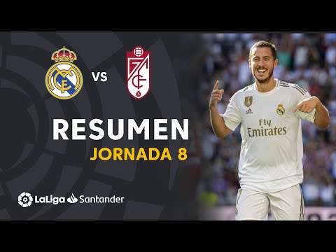 Resumen de Real Madrid vs Granada CF (4-2)