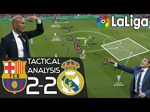 How Zidane's Real Madrid Almost Broke Valverde's Barcelona's Unbeaten Run: Tactics – EL CLÁSICO