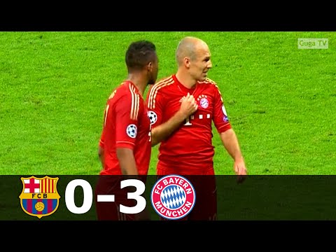 Barcelona vs Bayern Munich 0-3 – UCL 2012/2013 (2nd Leg) (English Commentary) HD