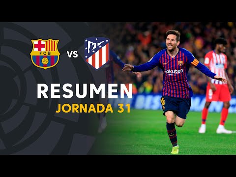 Resumen de FC Barcelona vs Atlético de Madrid (2-0)