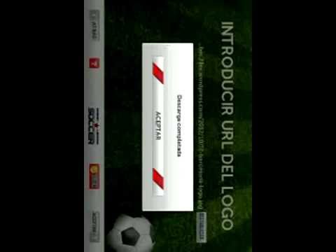 Como cambiar el logo en dream league soccer 2014  en español