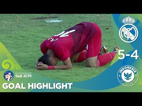 Gol Highlights: Real Madrid U20 (5) vs (4) Indonesia All Stars U20 | U20 International Cup 2019