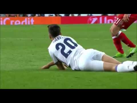 Real Madrid Bayern Munich Arturo Vidal Red Card HD