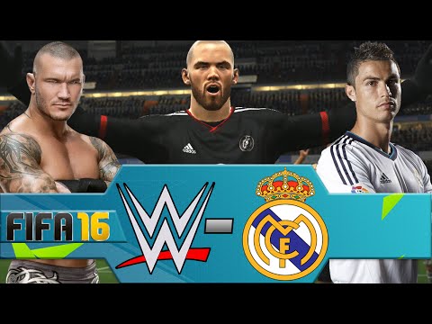 WWE vs Real Madrid (FIFA 16 PS4)