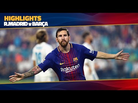 [HIGHLIGHTS] FC Barcelona – Real Madrid (3-2) ICC 2017