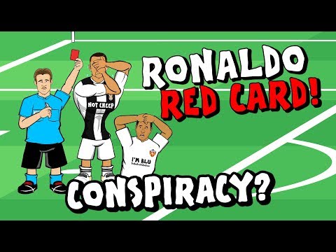 ?RONALDO RED CARD? Conspiracy? (Valencia vs Juventus Champions League 18-19 Parody)