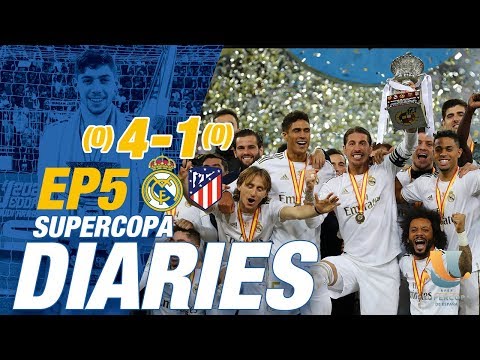 Behind the scenes of the Spanish Super Cup final with Zidane, Fede Valverde, Ramos and Carvajal!