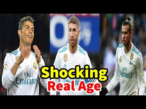 Real Madrid C F Players Real Name & Age In 2018