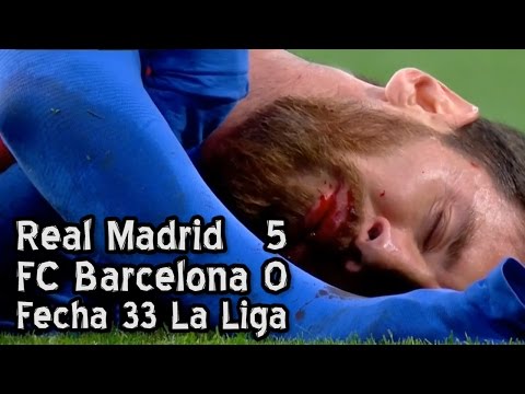 Real Madrid 5   Barcelona 0 – Fecha 33 (Parodia)