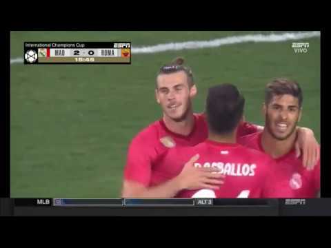 Real Madrid vs Roma | Gareth Bale Goal