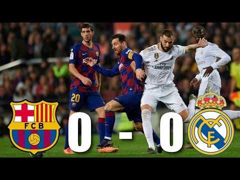 Barcelona vs Real Madrid [0-0], El Clasico, La Liga 2019/20 – MATCH REVIEW