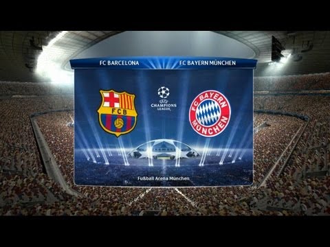 PES 14 Champions League FINAL : Barcelona – Bayern Munchen