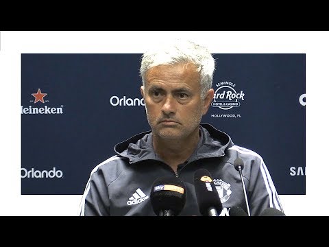 Jose Mourinho Pre-Match Press Conference – Real Madrid v Manchester United – Man Utd Tour 2017