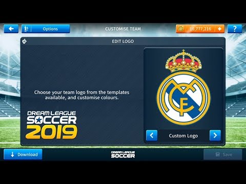 Create Real Madrid Team• Kit Logo 2019-20•Dream League Soccer 2019