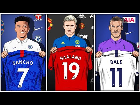 TOP 10 January TRANSFER Targets 2020! January Transfer News ft. Sancho & Haaland