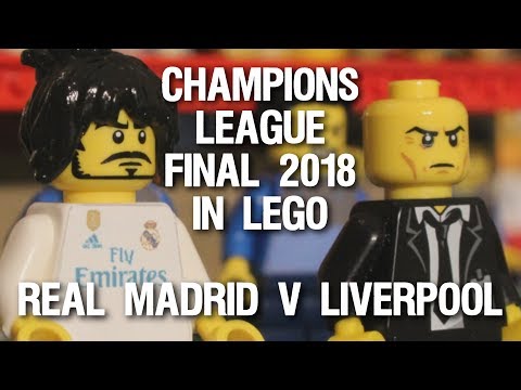 Champions League Final 2018 in LEGO (Real Madrid v Liverpool)