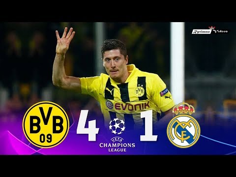 Borussia Dortmund 4 x 1 Real Madrid ● UCL 12/13 Extended Goals & Highlights HD