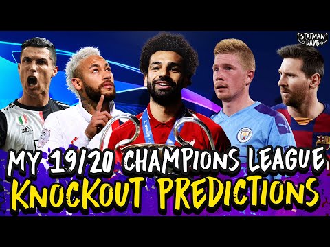 My 2019/20 Champions League Knockout Stage Predictions | Atletico vs Liverpool, Real vs Man City…