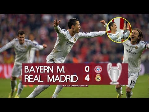 Bayern de Munique 0 x 4 Real Madrid – Melhores Momentos (HD 720p) Liga dos Campeões 13/14