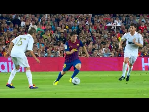 Messi Vs Real Madrid (H) Super Cup 2011 – English Commentary HD 720p