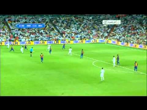 Real Madrid vs FC Barcelona – Super Cup [1. Half] FULL MATCH [14-08-2011]